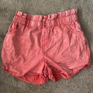 Wild Fable High Waist Pink Shorts